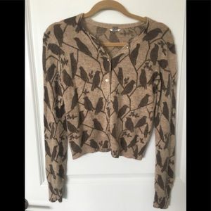 Fossil Sweaters - Fossil Button-Up Bird Sweater Fossil Sweaters - Fossil Button-Up Bird Sweater